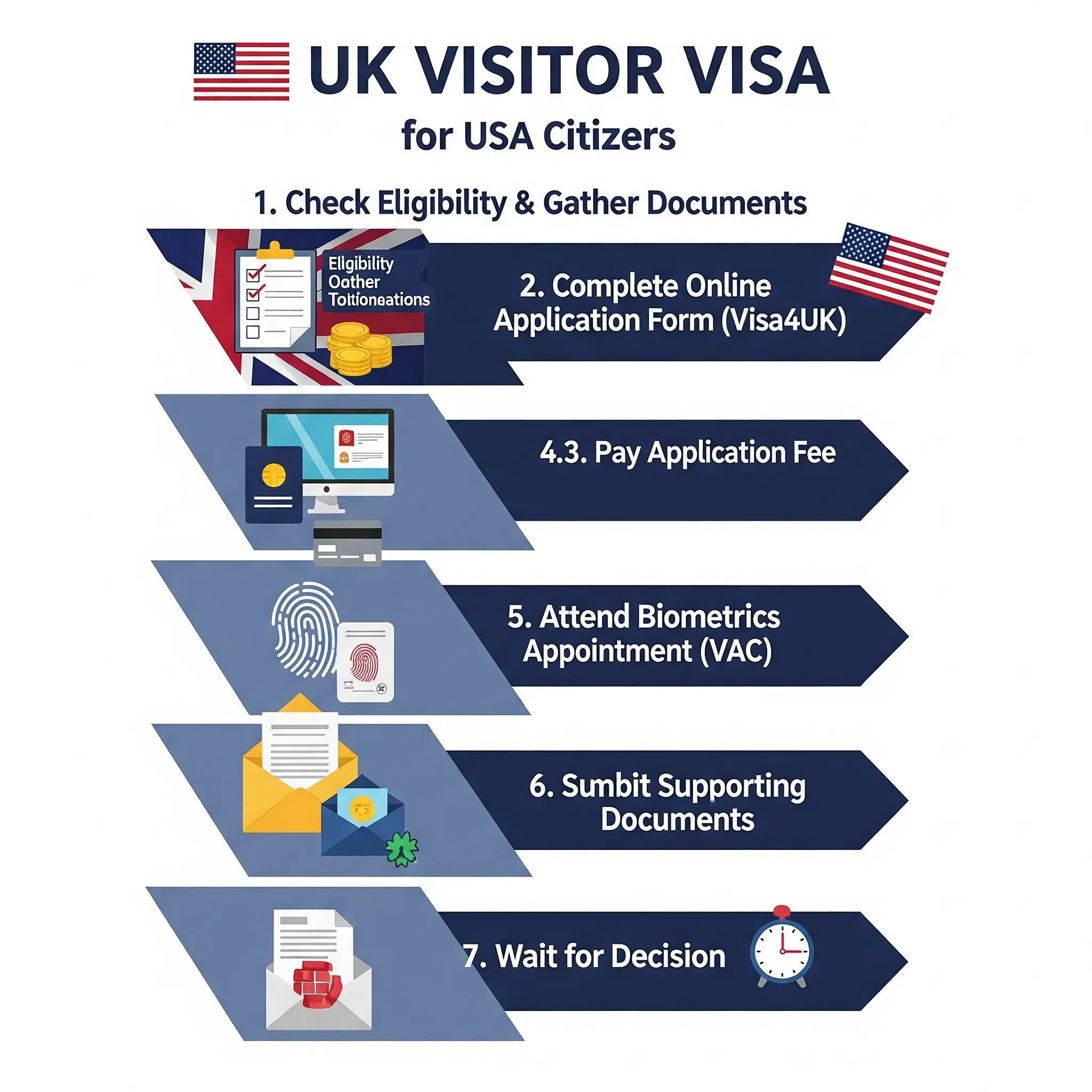 UK Visitor Visa from USA Simplified Guide for Travelers