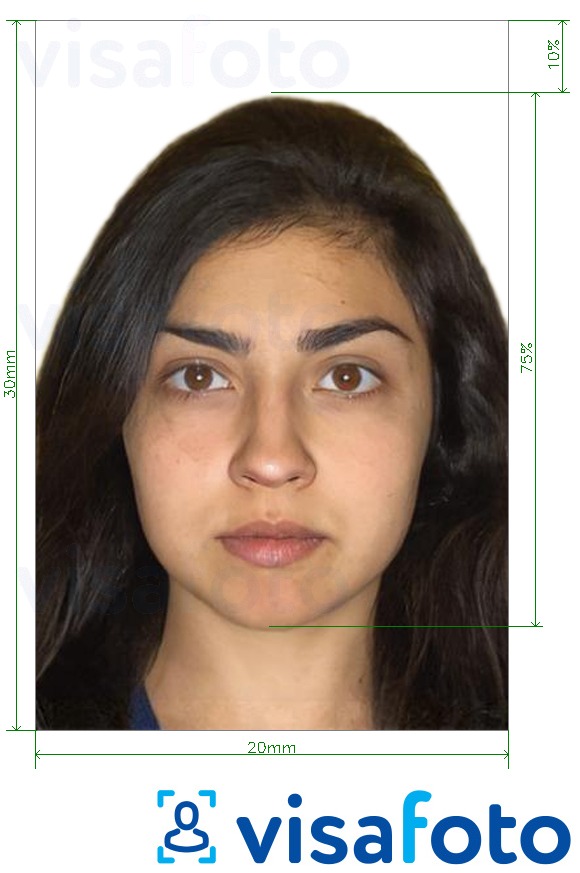 Chile visa photo 2x3 cm size, tool, requirements