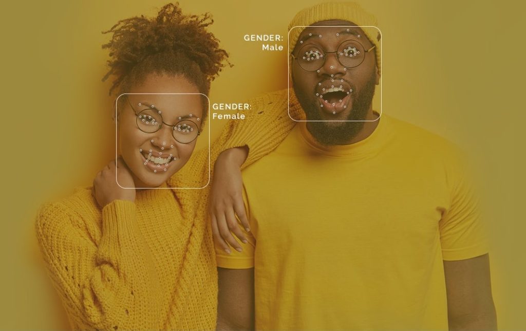 Gender recognition software Visage Technologies