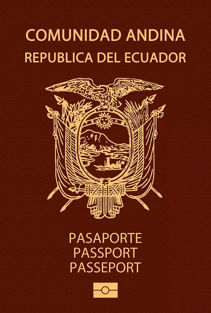 Pasaporte de Ecuador Listado de países sin visado 2024