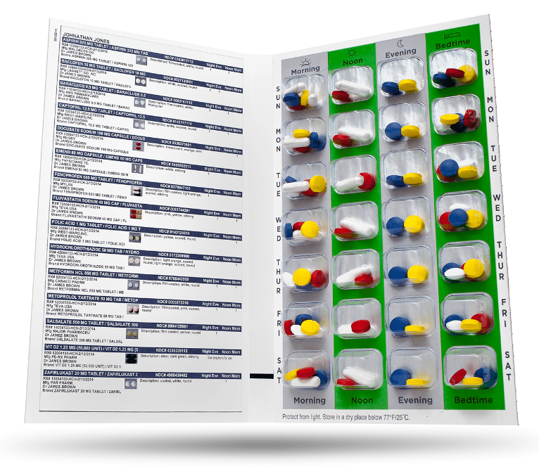 Multi Dose pack Visalia Pharmacy