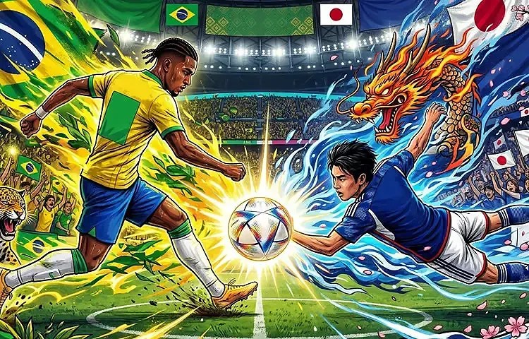 brasil x japao