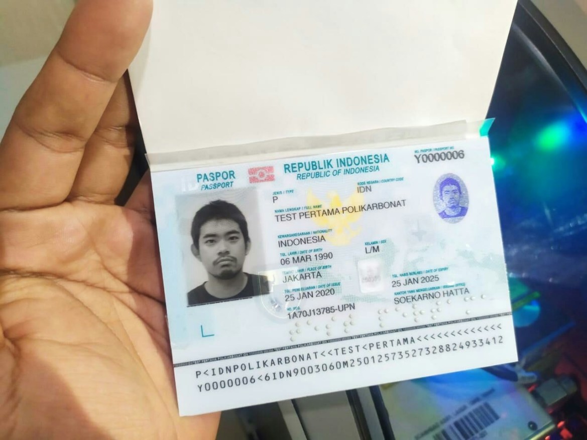 Gambar Paspor Dan Visa Indonesia