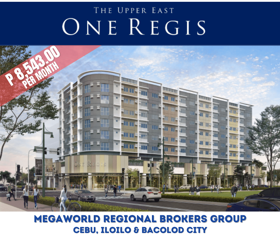 ONE REGIS Low Downpayment Rent to Own Condo in Bacolod