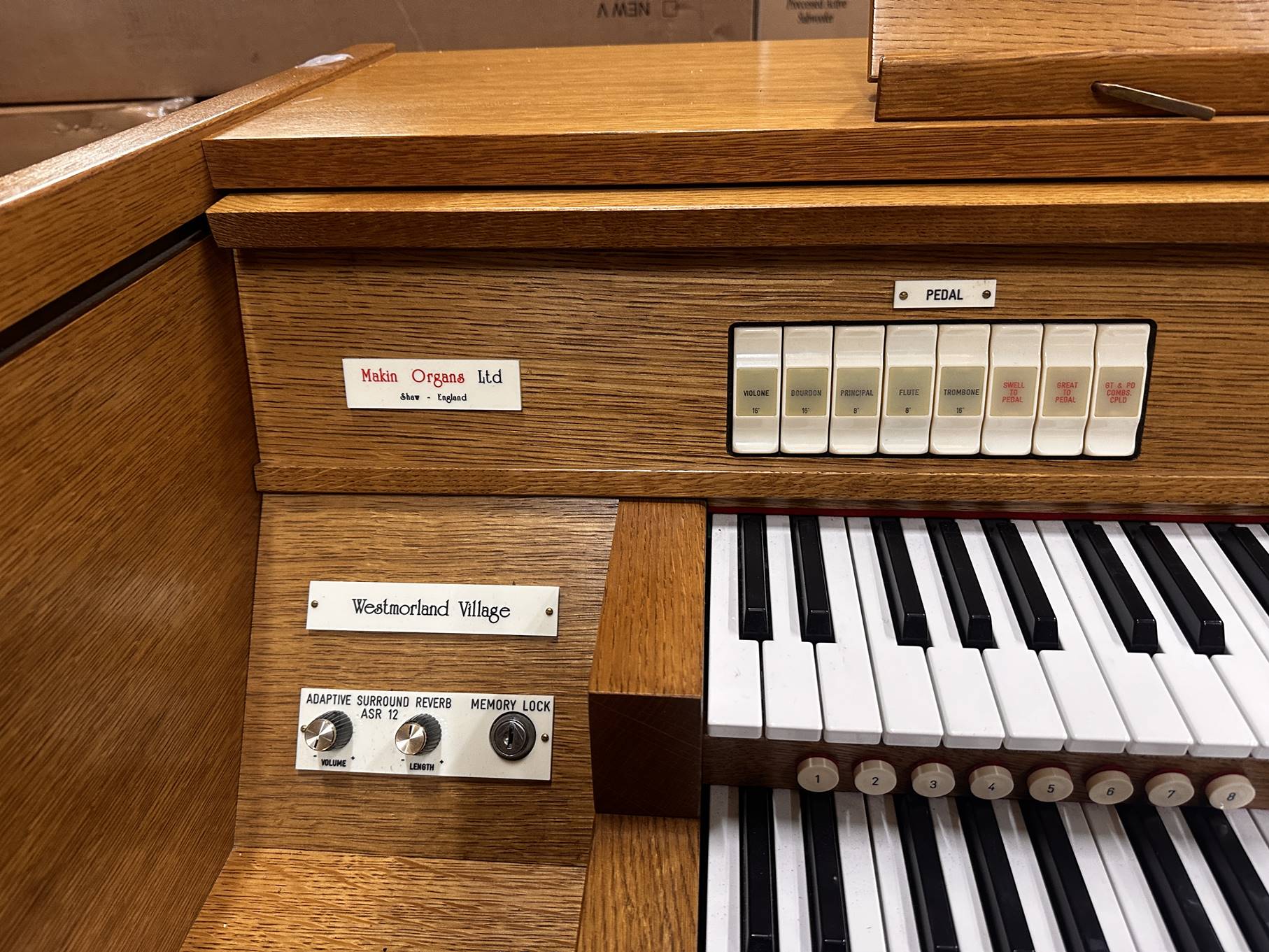 Makin Westmorland Village Viscount Organs