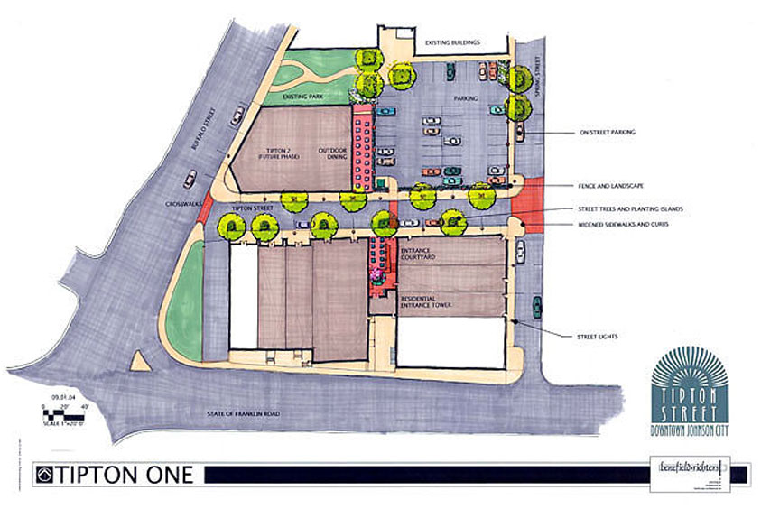 Tipton Street Development, Johnson City, TN The Vision Group