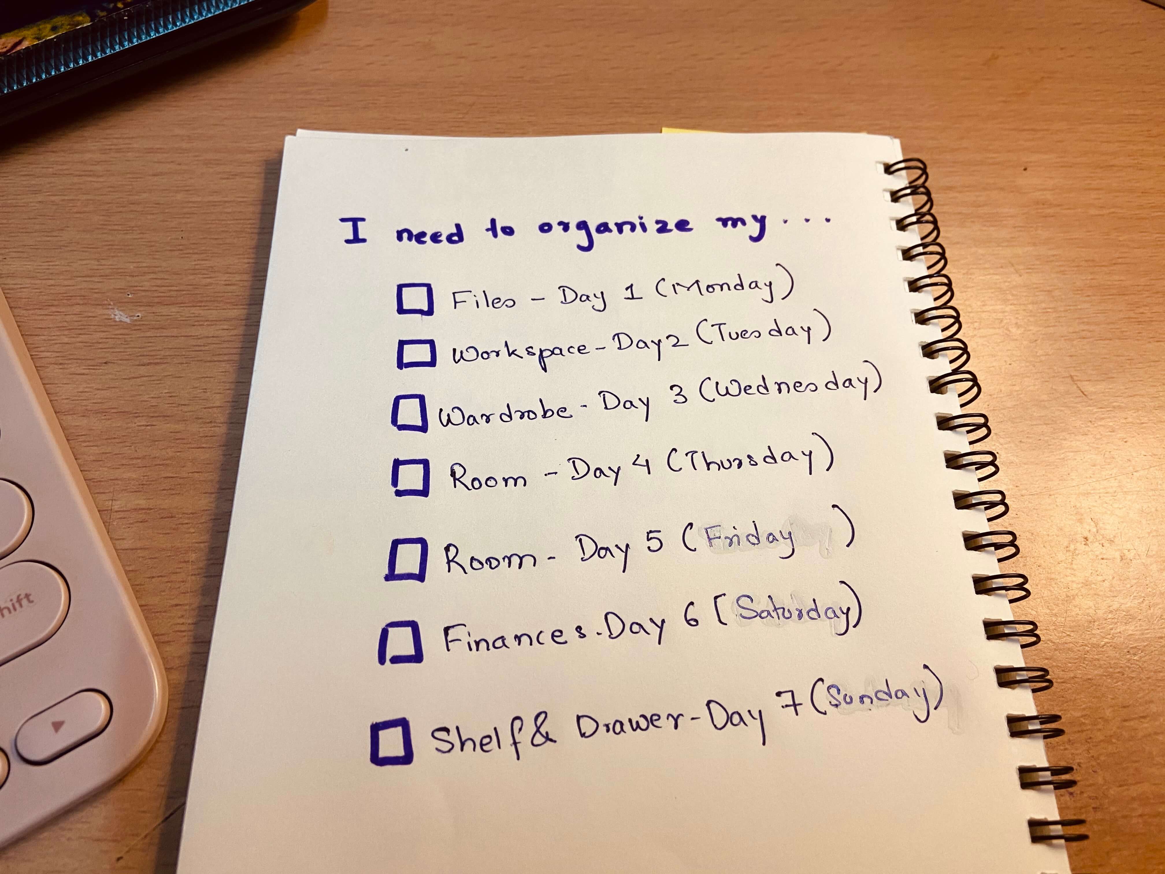 Get organized 9 steps to start organizing your life Vishaka Blone