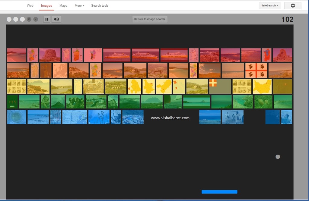 Play Atari Breakout game in Google Image Search Vishal Barot