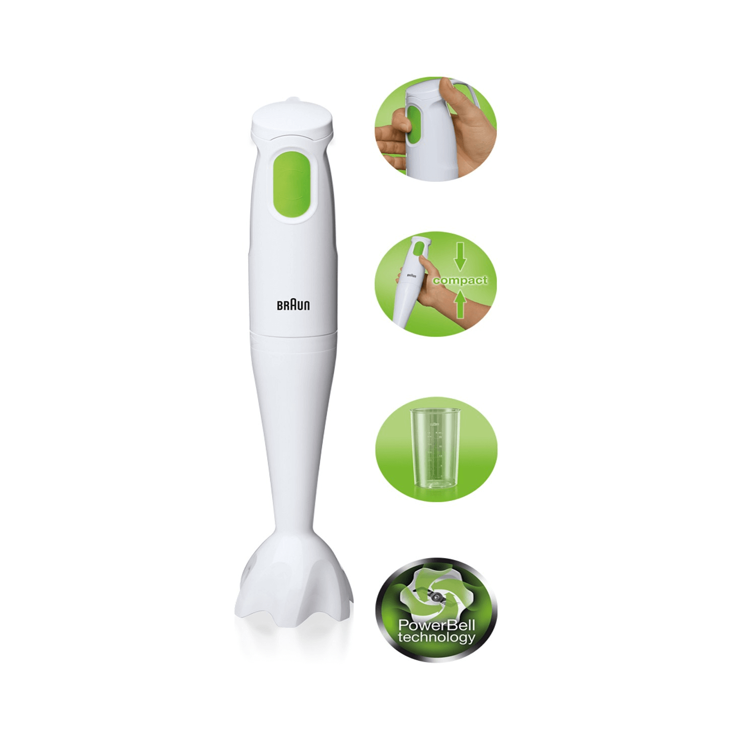 Braun Multiquick MQ100 450Watt Hand Blender in India VISHAL