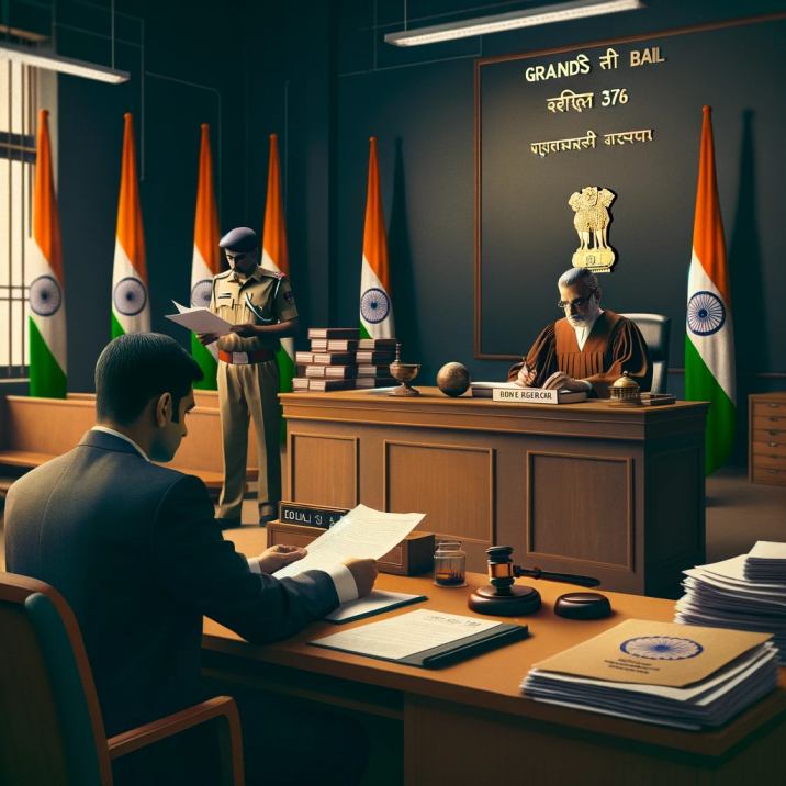 Grounds for bail in India 376 cases