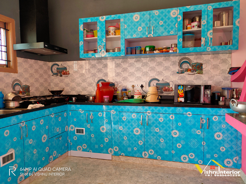 Modular kitchen design at Alagarkovil Madurai