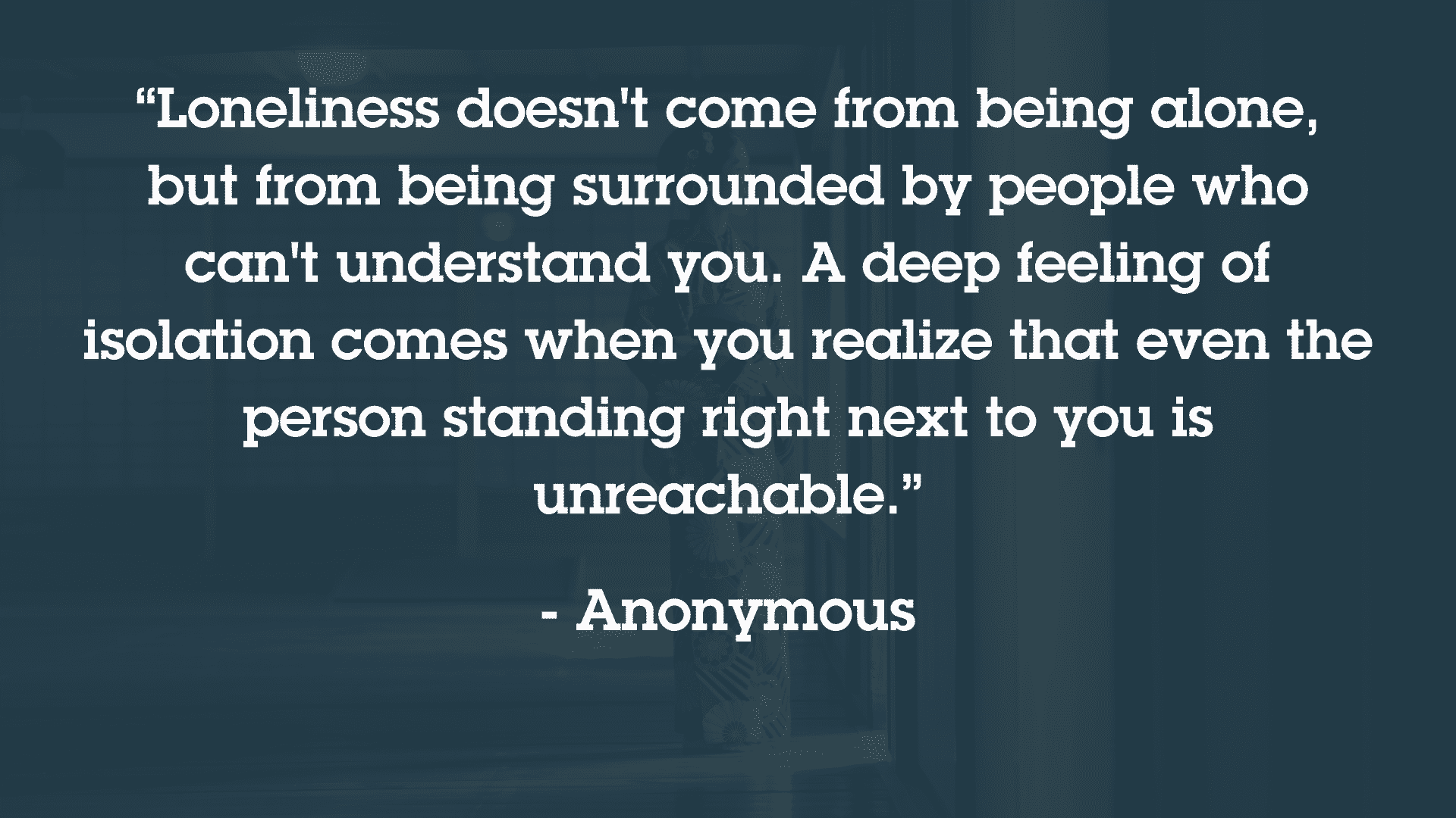 Social Isolation 37 Quotes Visible Network Labs