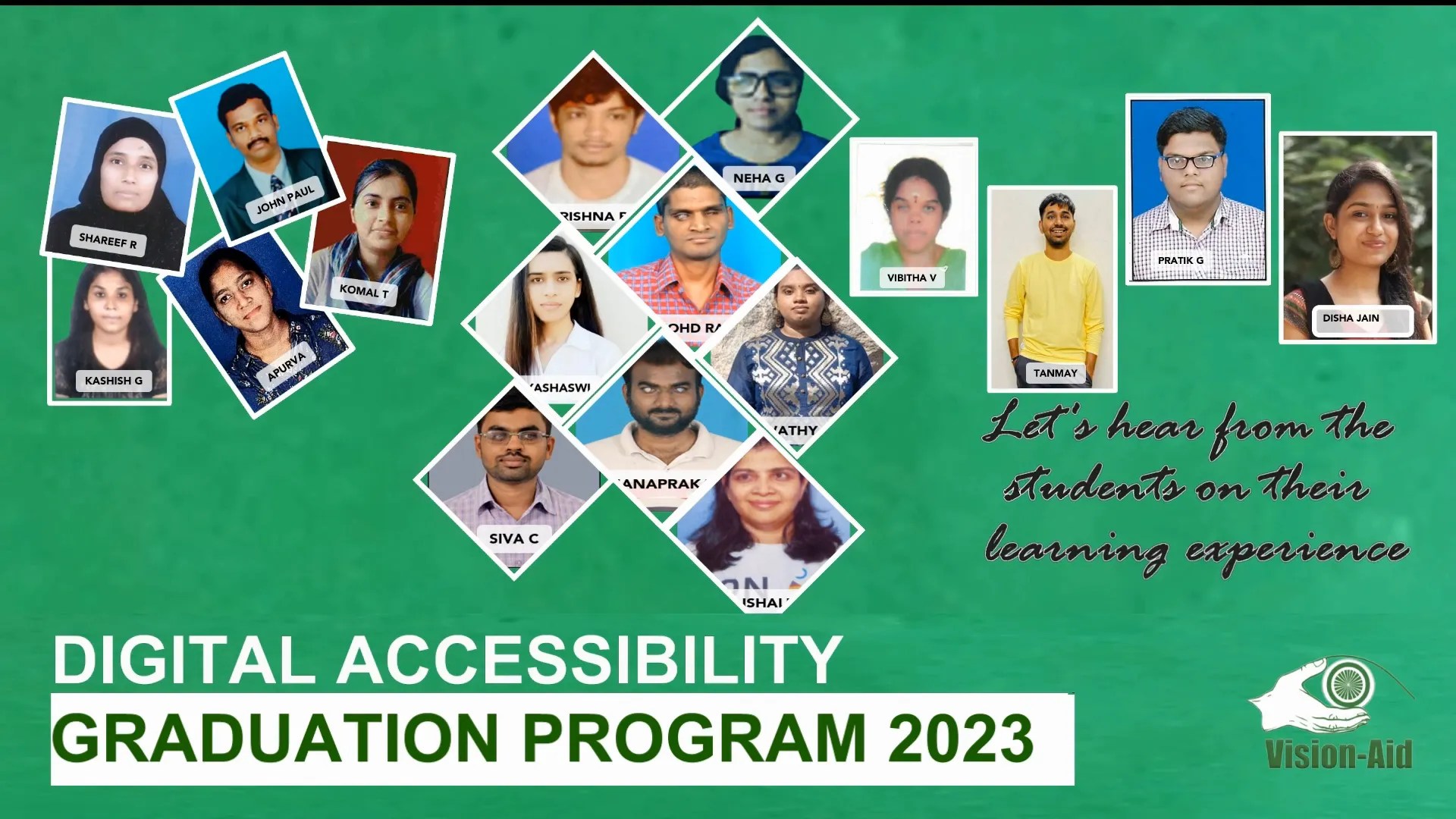 Congratulations to Students of our 6th batch of Digital Accessibility