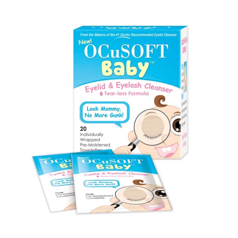 Ocusoft Baby Wipes Vision & Eyes