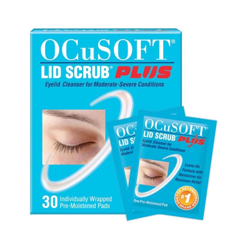 Ocusoft Lid Scrub Plus Pads Vision & Eyes