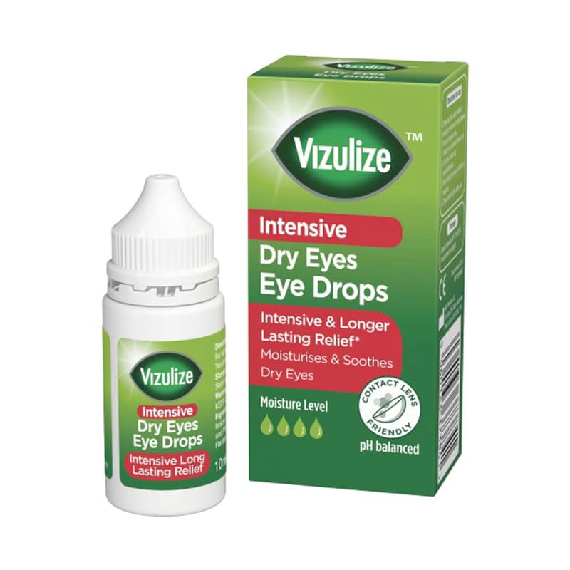 Vizulize Intensive Dry Eyes Eye Drops Vision & Eyes
