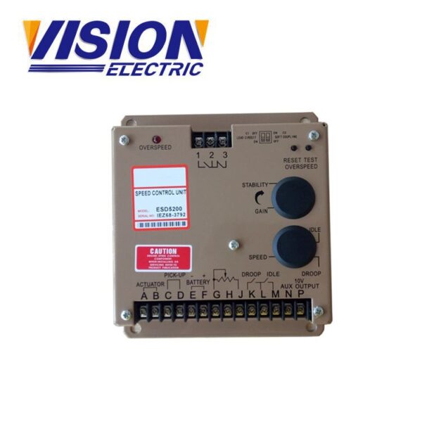 Generator Control Unit Esd5200 Speed Controller Vision