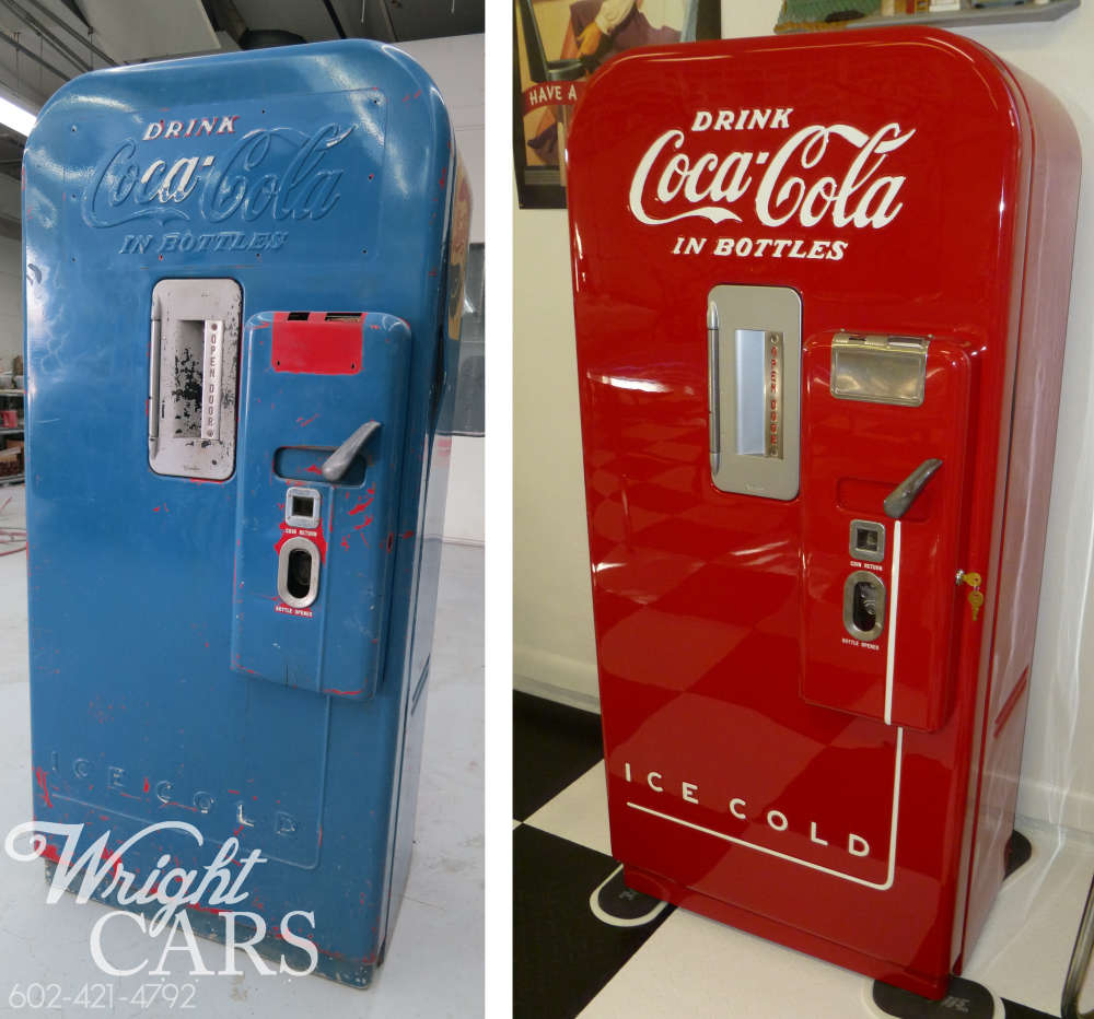 1952 Vendo Coke Machine Restoration Vision Collision
