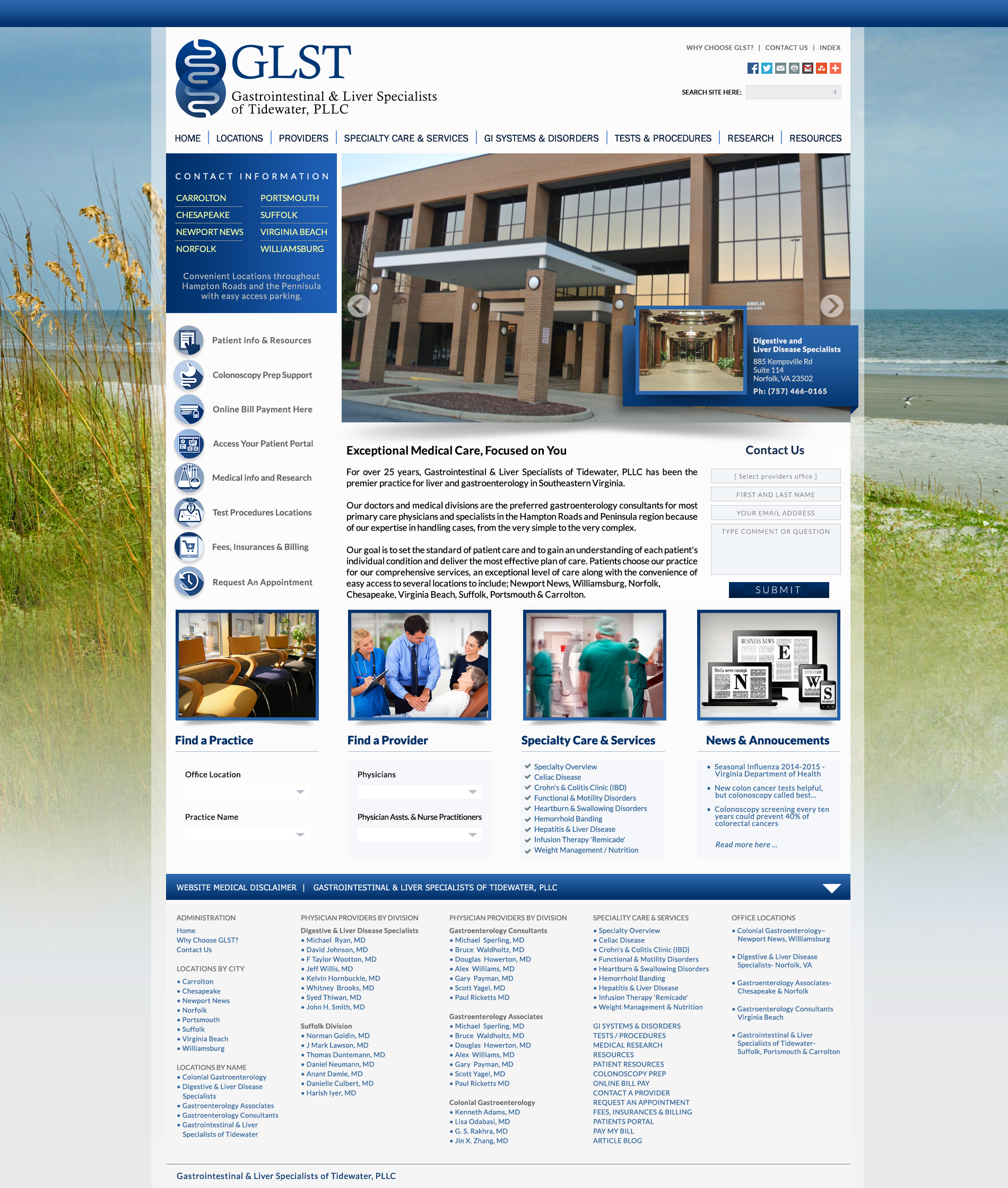 Responsive Web Designs Virginia VA GLSTVA WEBSITE DESIGN
