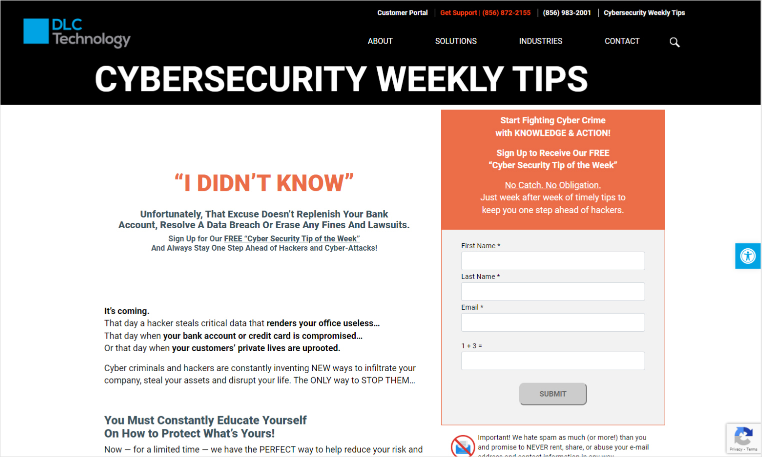 DLC Technology Media NJ  Design