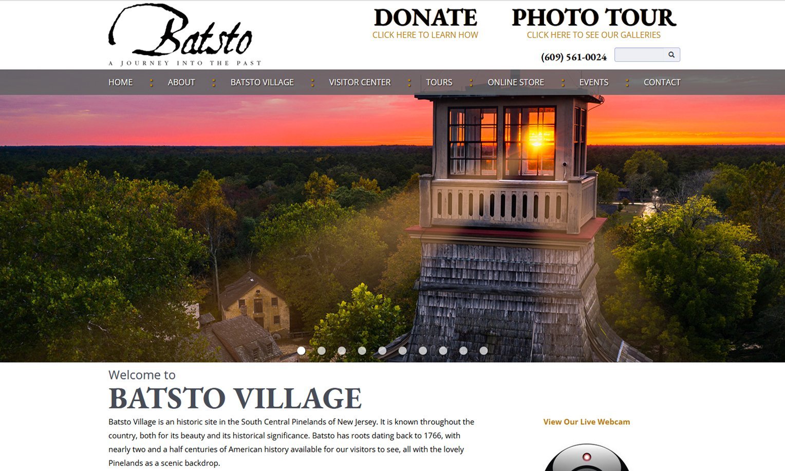 Batsto Village Media NJ  Design