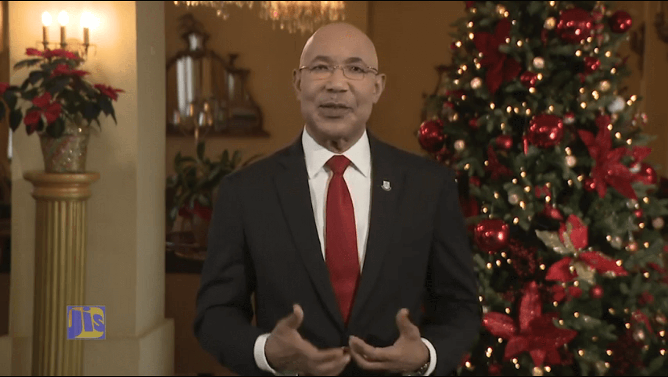 Governor General, Sir Patrick Allen's Christmas Message 2020 Vision