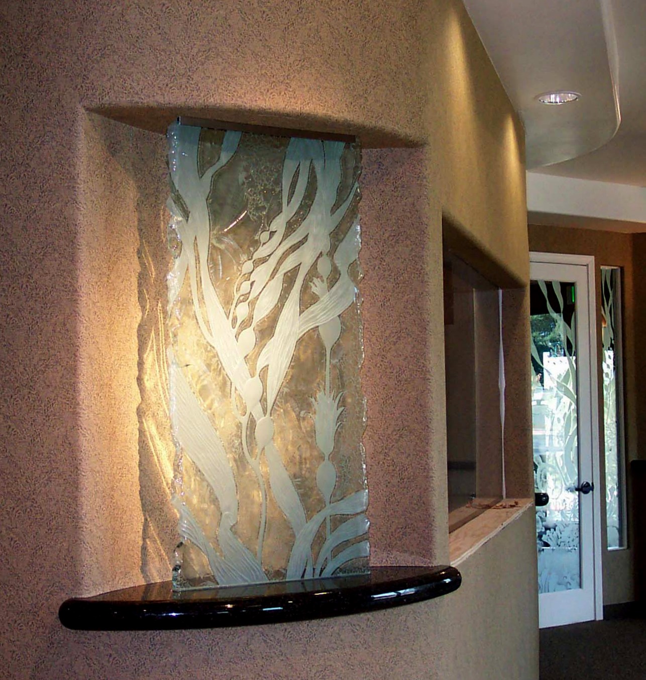 Carved Glass Visions In Glass