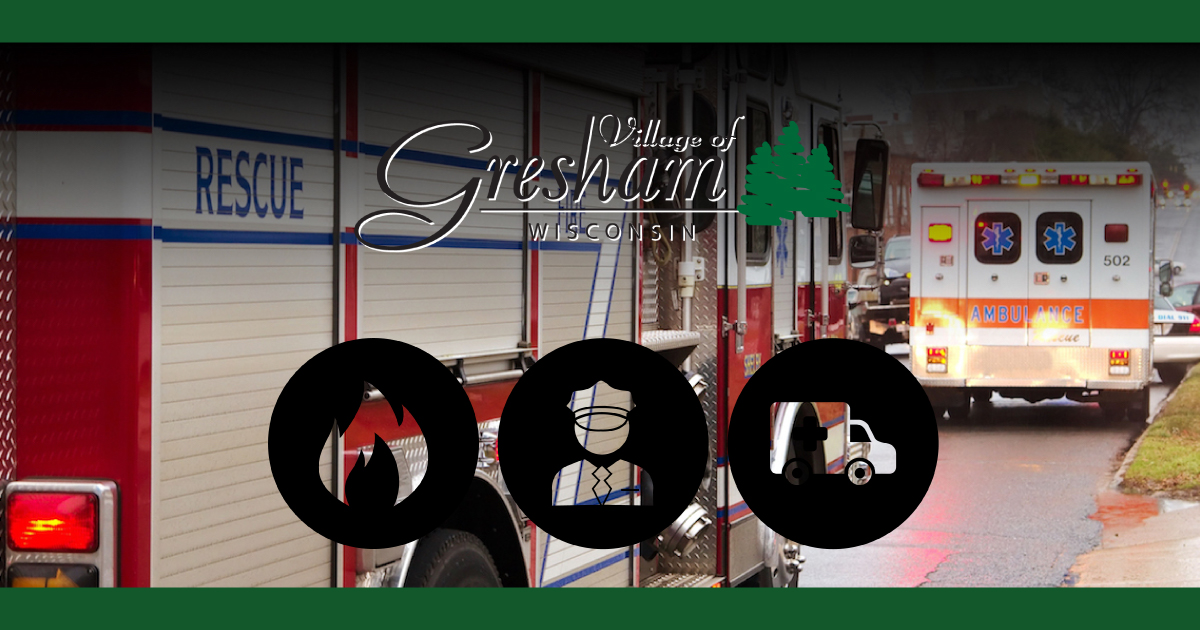 Emergency Services and Contact Information for the Village of Gresham