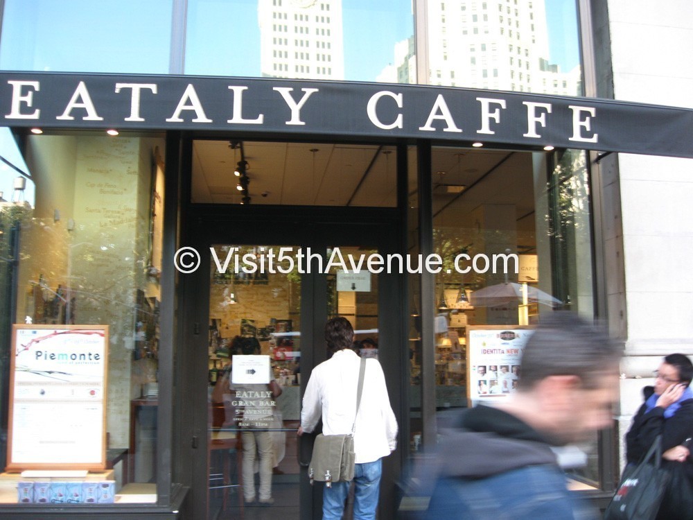 CaffÃ¨ Lavazza at Eataly 5th Avenue, New York Bar