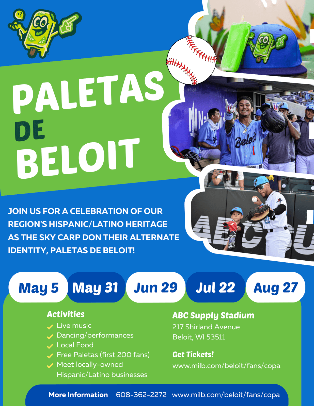 Copa de la Diversion Paletas de Beloit 20230505 Beloit WI