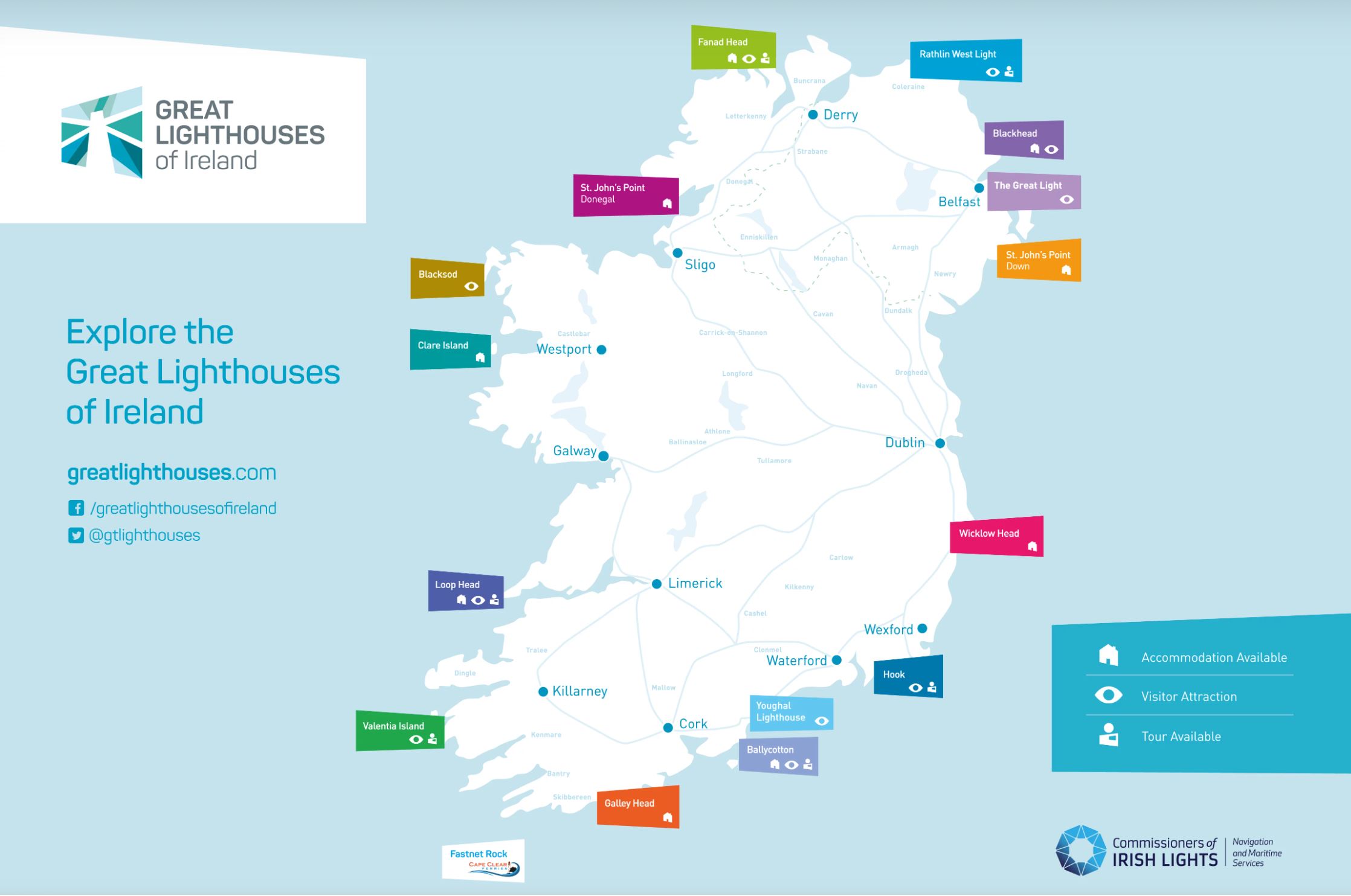 Great Lighthouse of Ireland • Blacksod Lighthouse