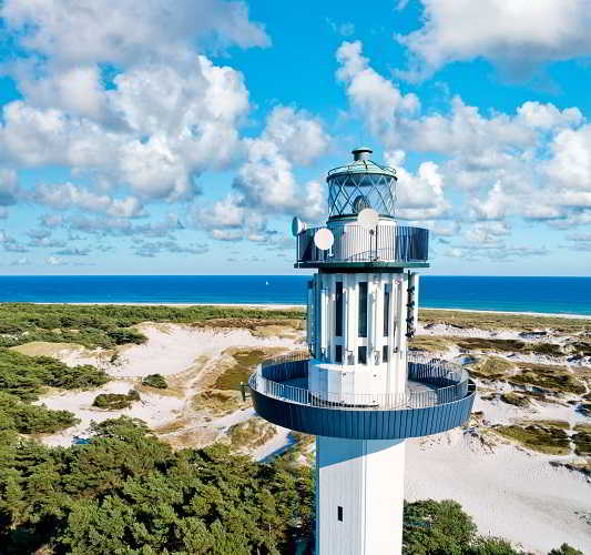 Lighthouses on Bornholm