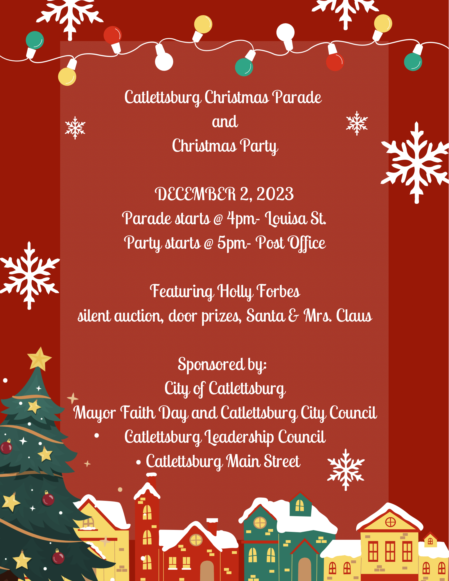 Catlettsburg Christmas Parade Visit Boyd County