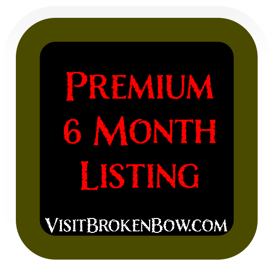 Premium 6 Month Listing Visit Broken Bow