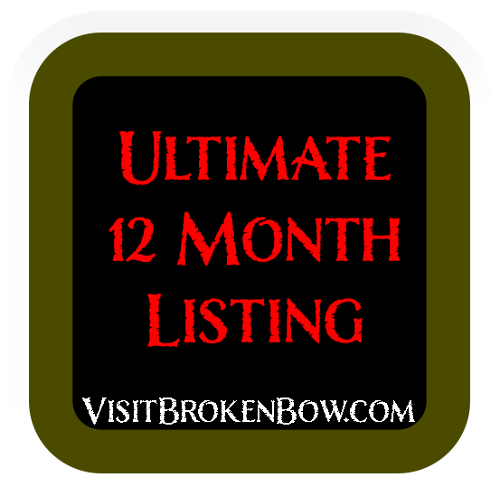 Ultimate Annual Listing (12 Months) Visit Broken Bow