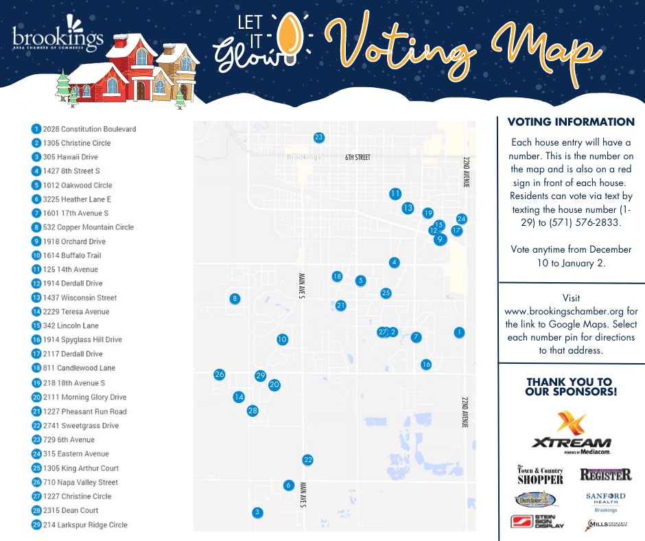 Let it Glow Visit Brookings