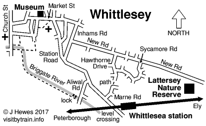 Whittlesea Visit by Train, a station by station guide to tourist