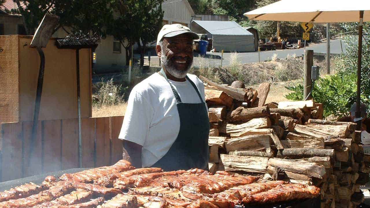 This Is Calistoga Charles Buster Davis, Buster's Southern BBQ Visit