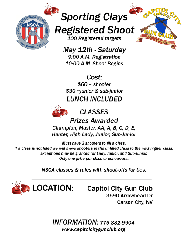 Sporting Clays Registered Shoot Visit Carson City