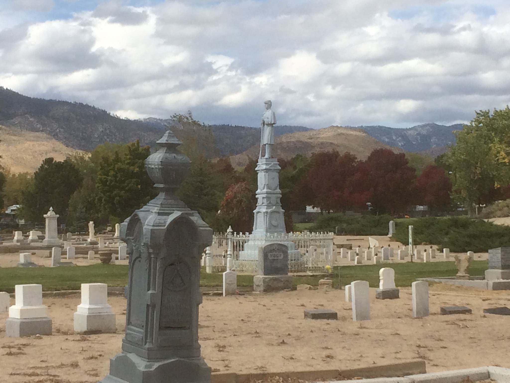 Lone Mountain Cemetery Historical Tours Visit Carson City