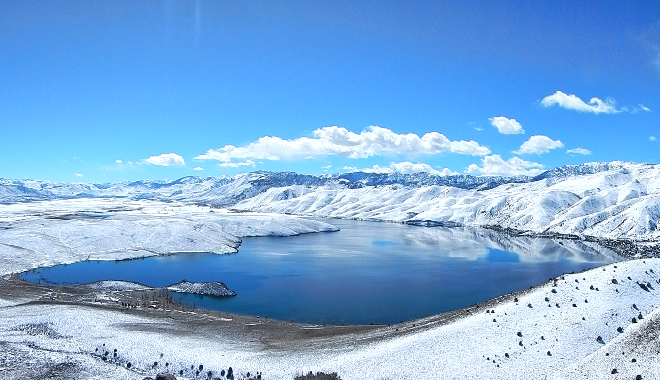 topazlakewinter2johnflaherty Carson Valley, Nevada Genoa