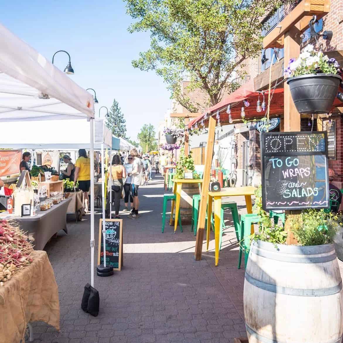 Bend Farmers Market Visit Central Oregon