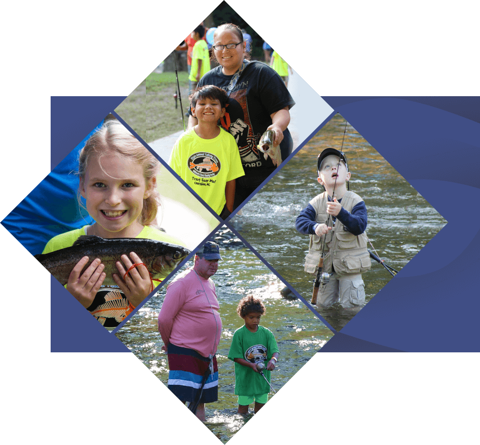 Talking Trees Children's Trout Fishing Derby Eastern Band of Cherokee