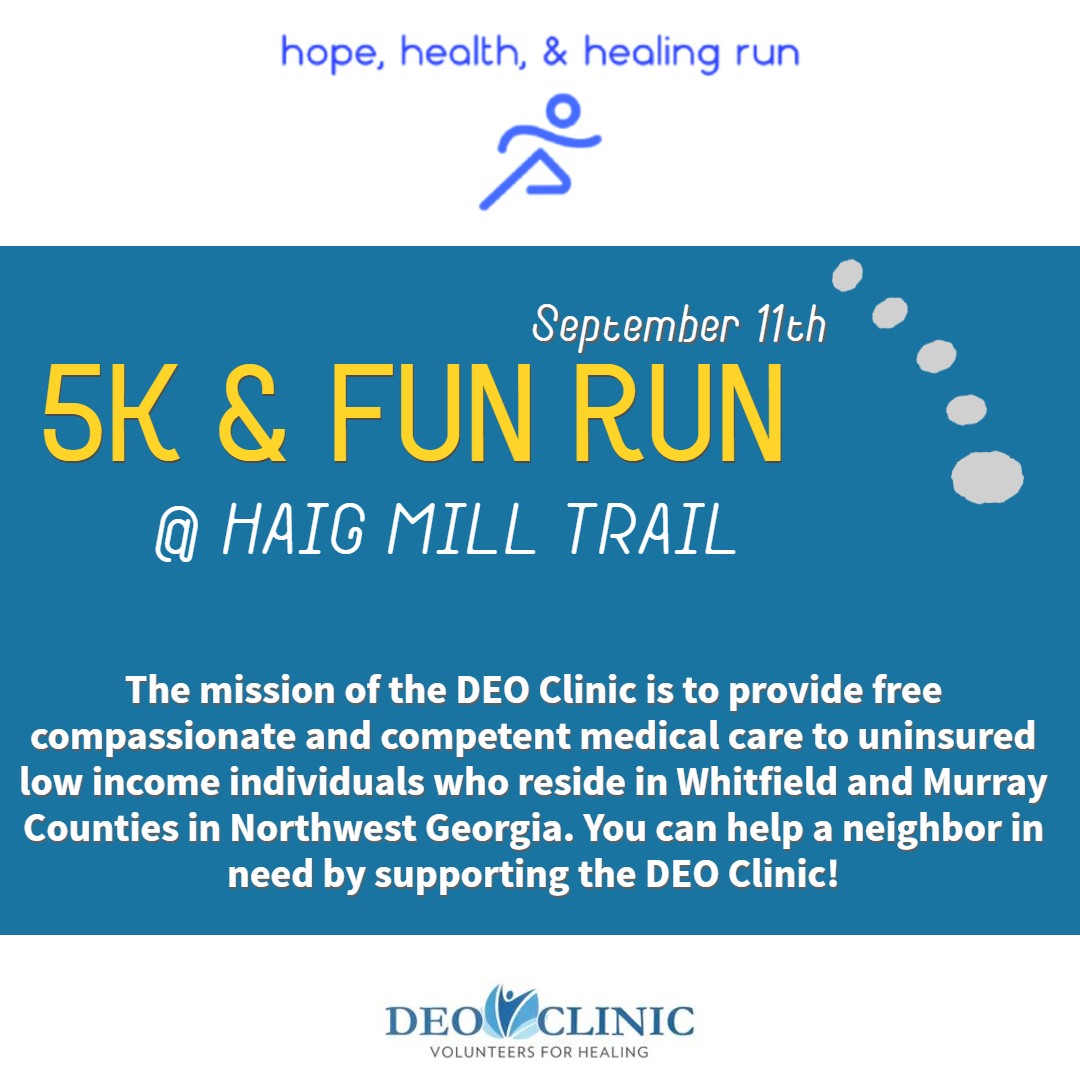 Hope, Health, & Healing Run Visit Dalton, GA