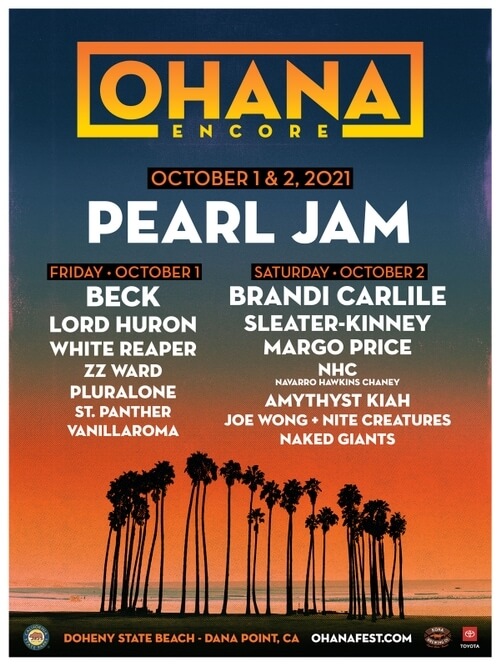Ohana Festival Encore October 12, 2021 Doheny State Beach (2nd