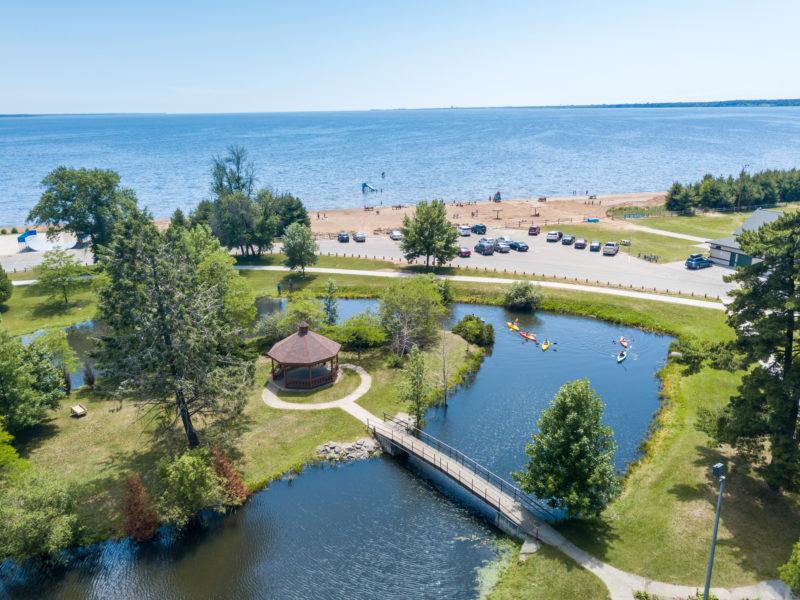 Van Cleve Park Visit Escanaba