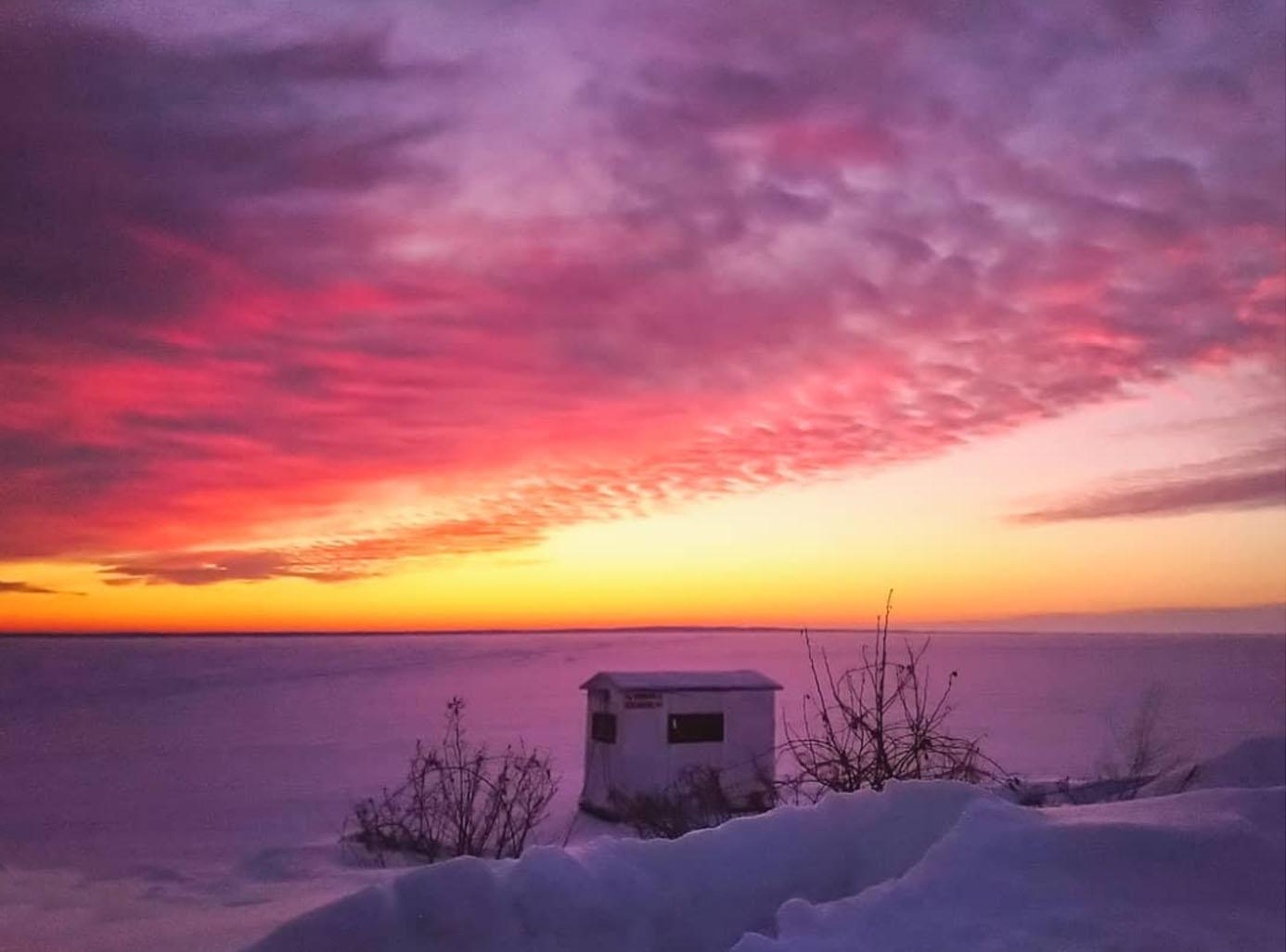 Ice Fishing Visit Escanaba