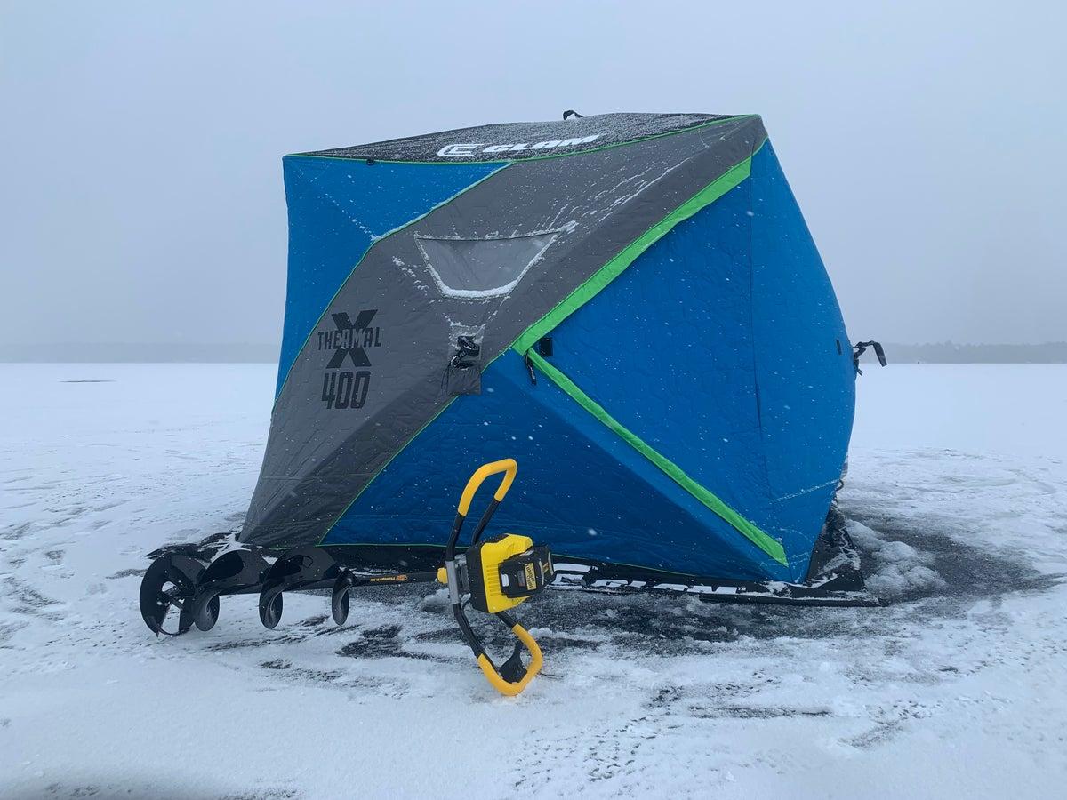 Ice fishing rentals for shanties and augers Visit Escanaba