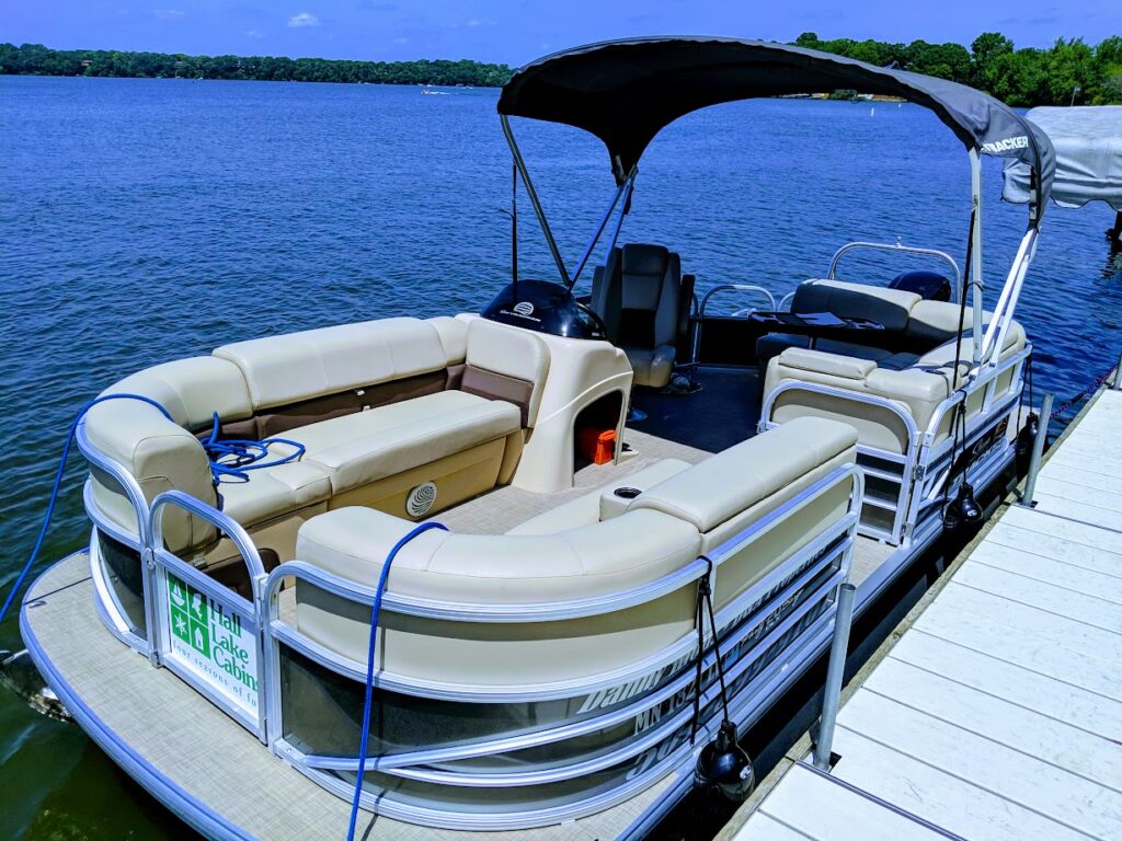 Hall Lake Cabins Pontoon Rentals Visit Fairmont