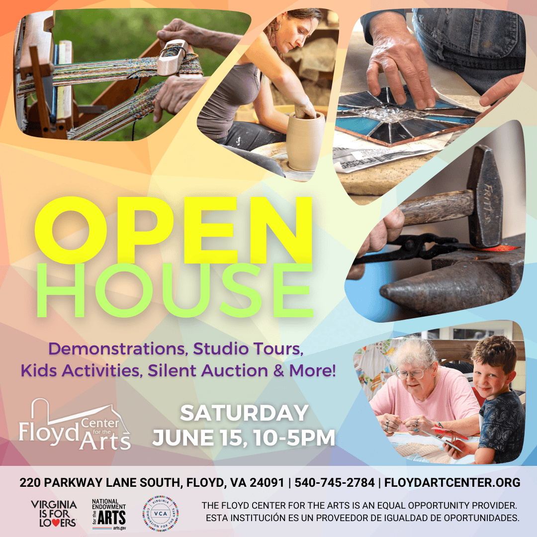 Visit Floyd Virginia FCA Open House & Silent Auction